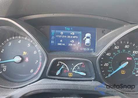 2013 Ford Focus S из США, поврежденный, VIN 1FADP3E2XDL379303